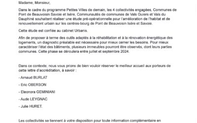 AUX HABITANTS DU CENTRE BOURG :  OPÉRATION PROGRAMMÉE D’AMÉLIORATION DE L’HABITAT