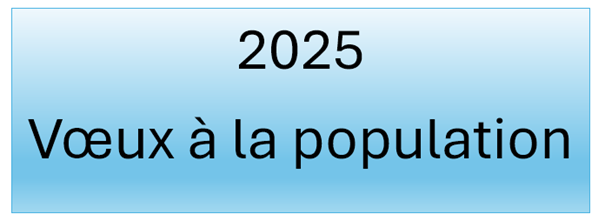 Invitation à la cérémonie des vœux 2025