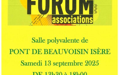 FORUM DES ASSOCIATIONS LE 13 SEPTEMBRE 2025