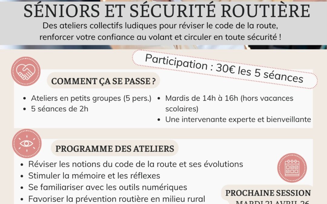 Séniors et sécurité routière