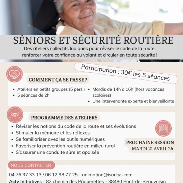 Séniors et sécurité routière