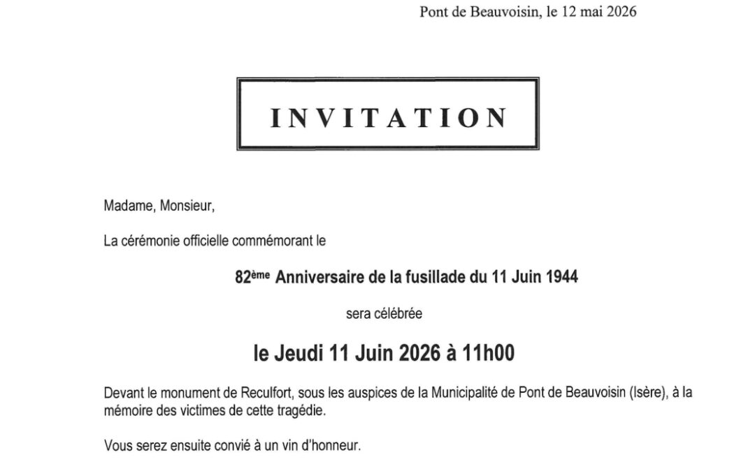 Cérémonie de Reculfort