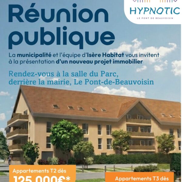 Réunion publique Isère habitat