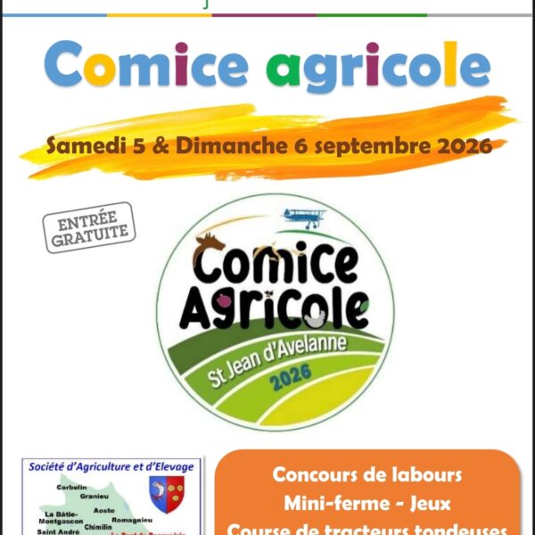 Programme du comice agricole